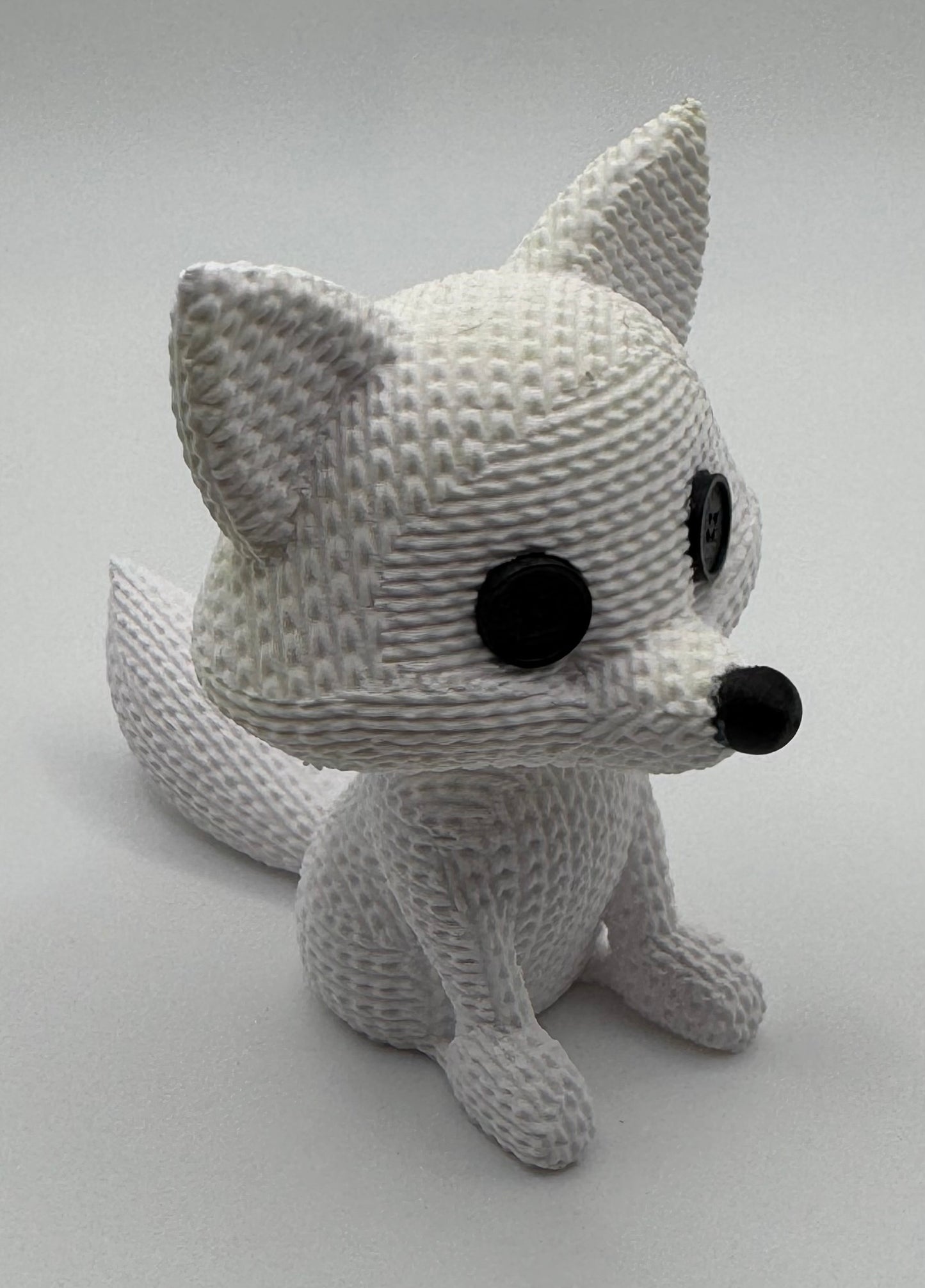 Knitted Arctic Fox