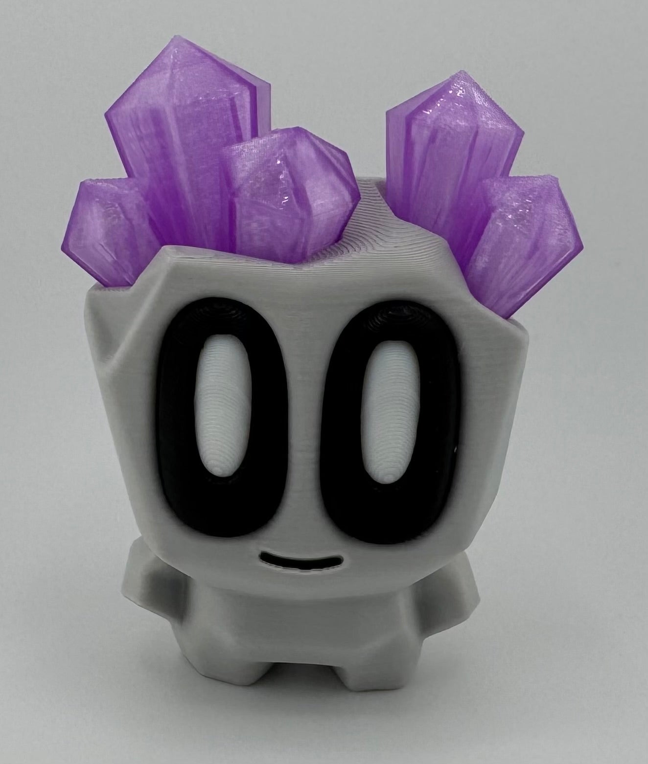 Blob Pet Rock Geode (Purple)