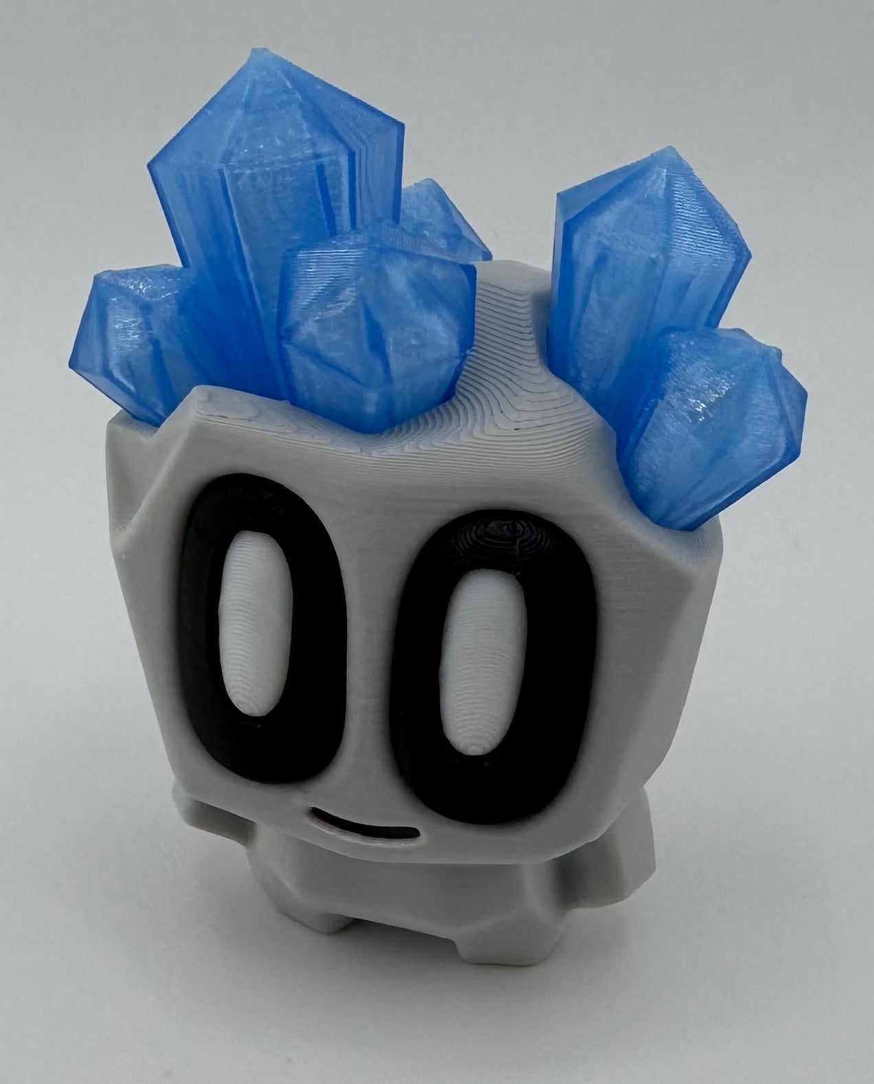 Blob Pet Rock Geode (Blue)