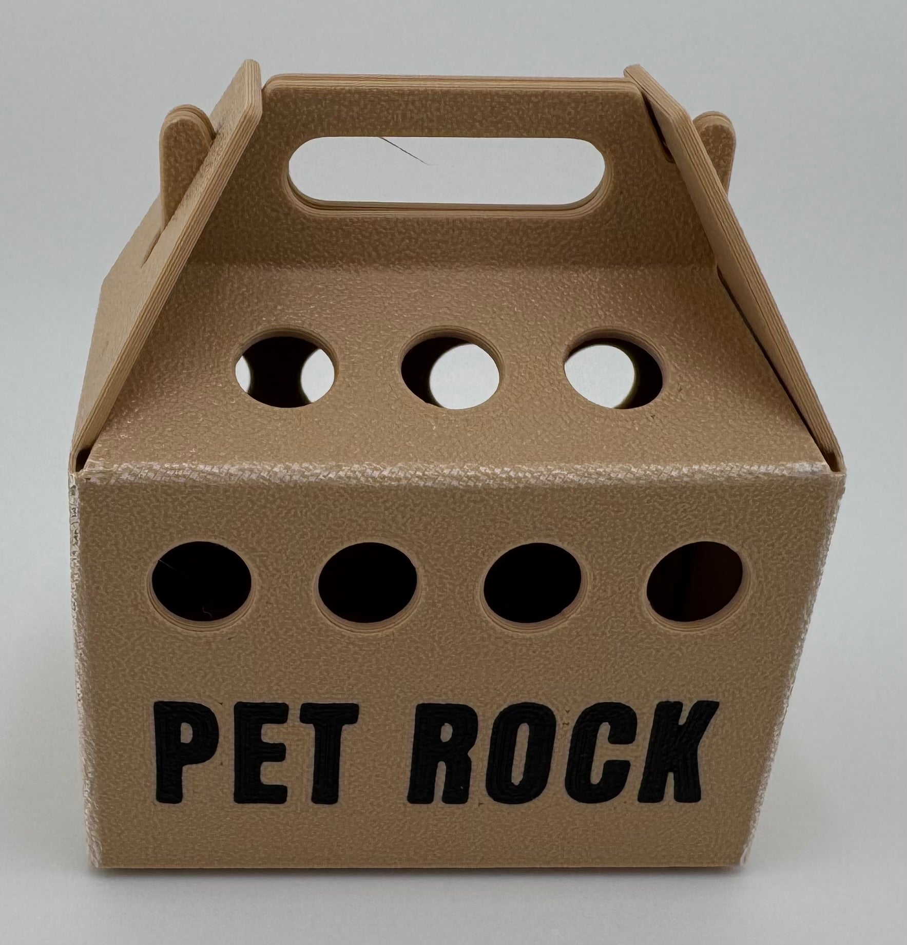Blob Pet Rock Box (Brown)