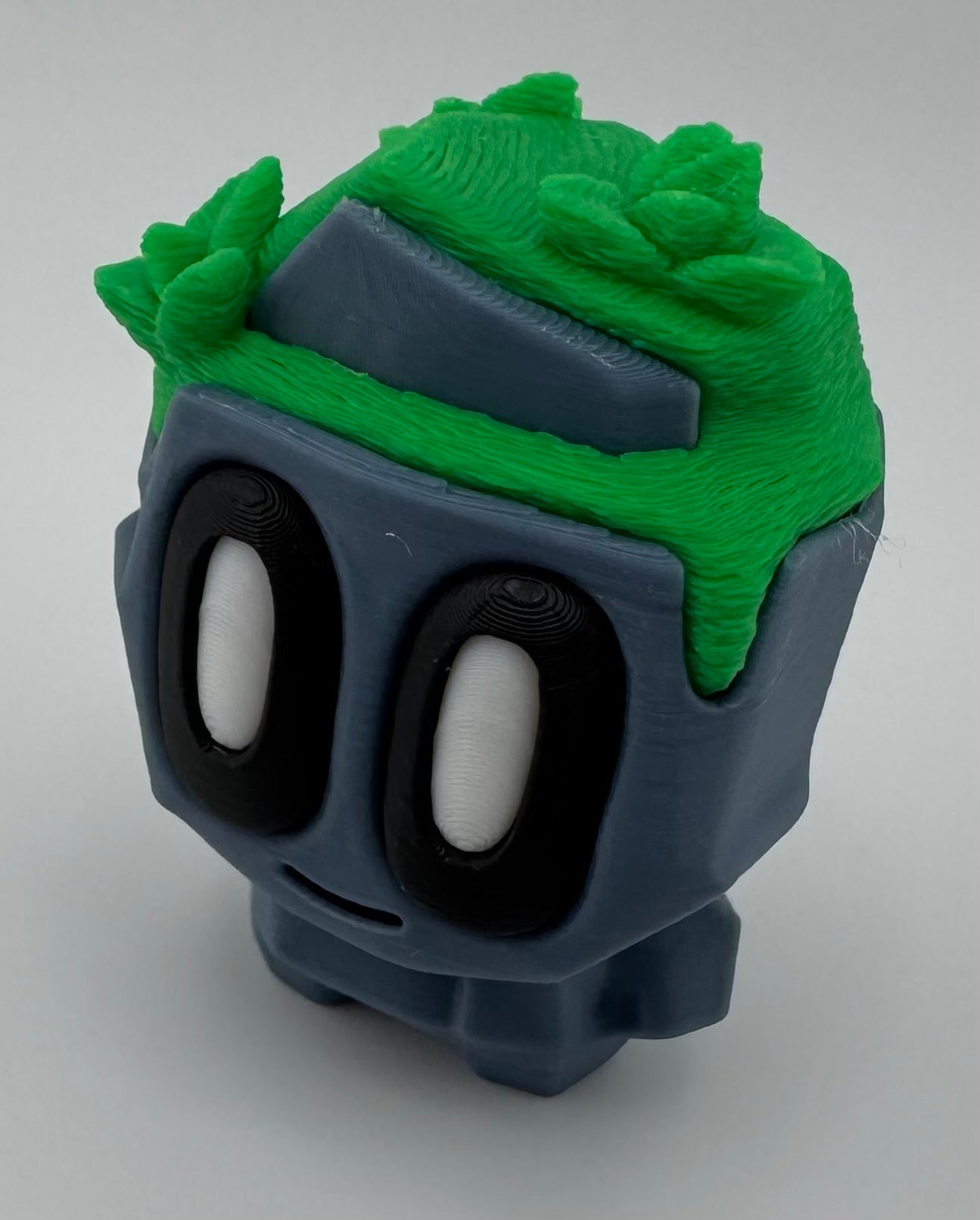 Blob Pet Rock Mossy Top