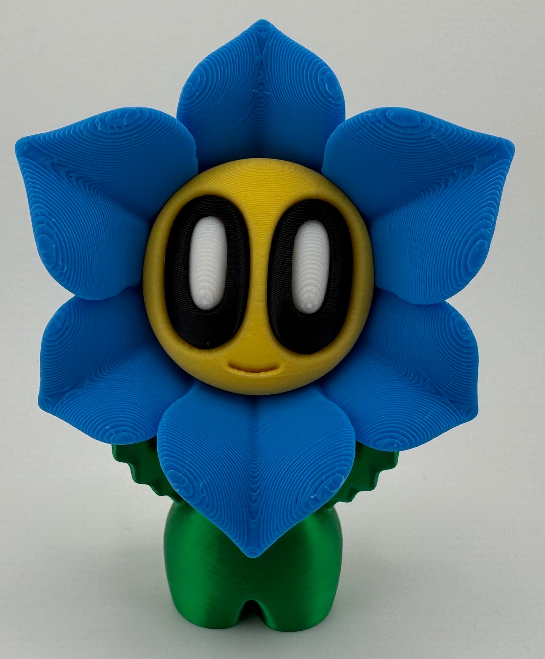 Blob Flowers Lily (Blue)