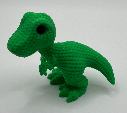 Knitted T-Rex
