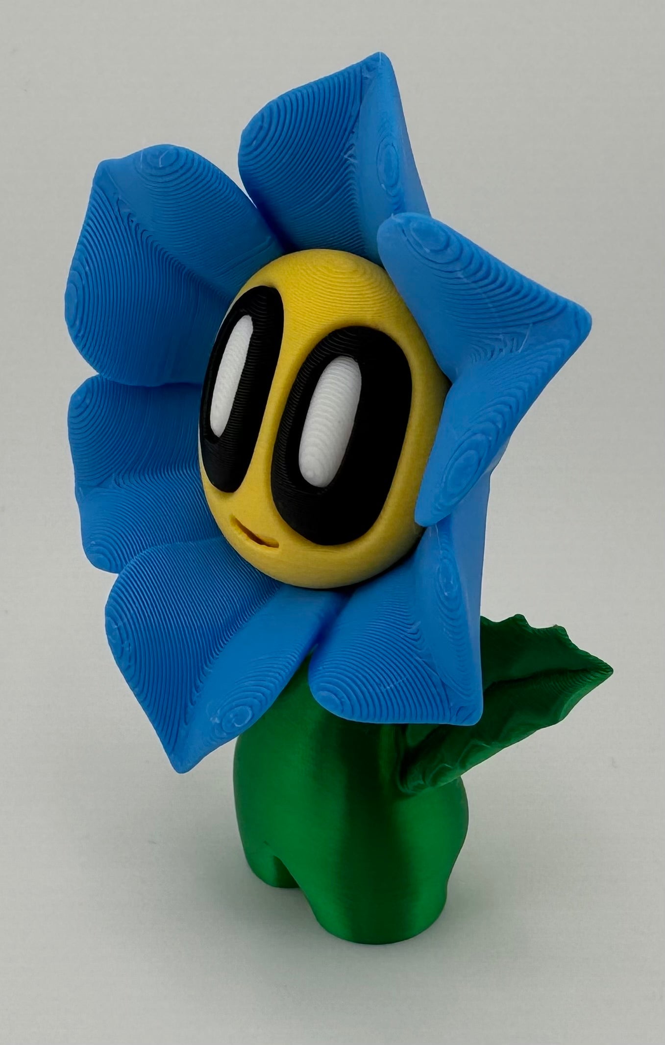Blob Flowers Lily (Blue)