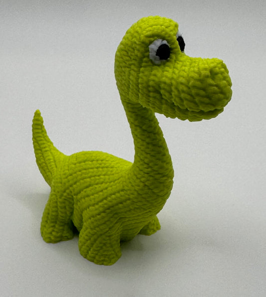 Knitted Brontosaurus