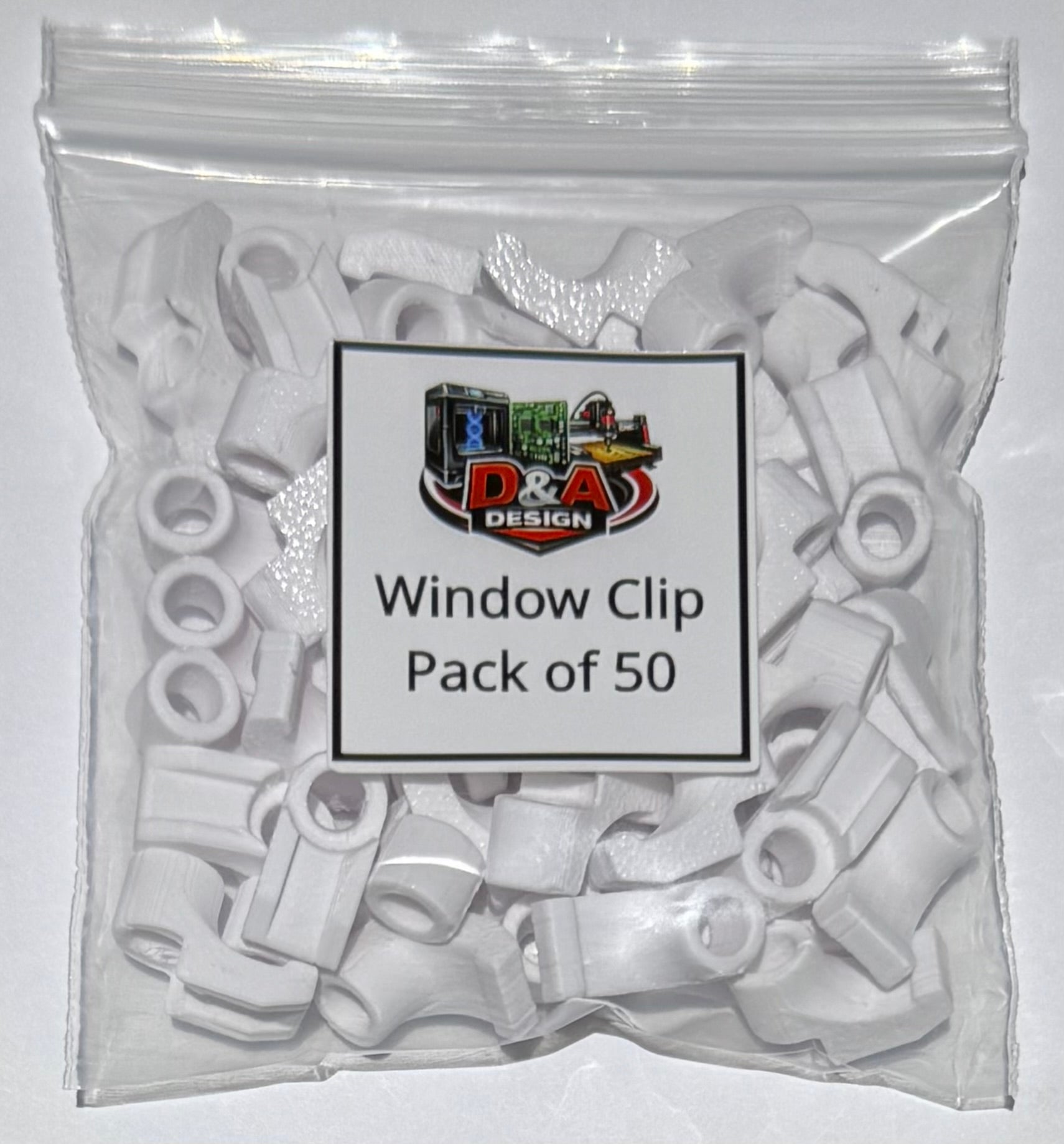 Window Clip (Pack of 50)