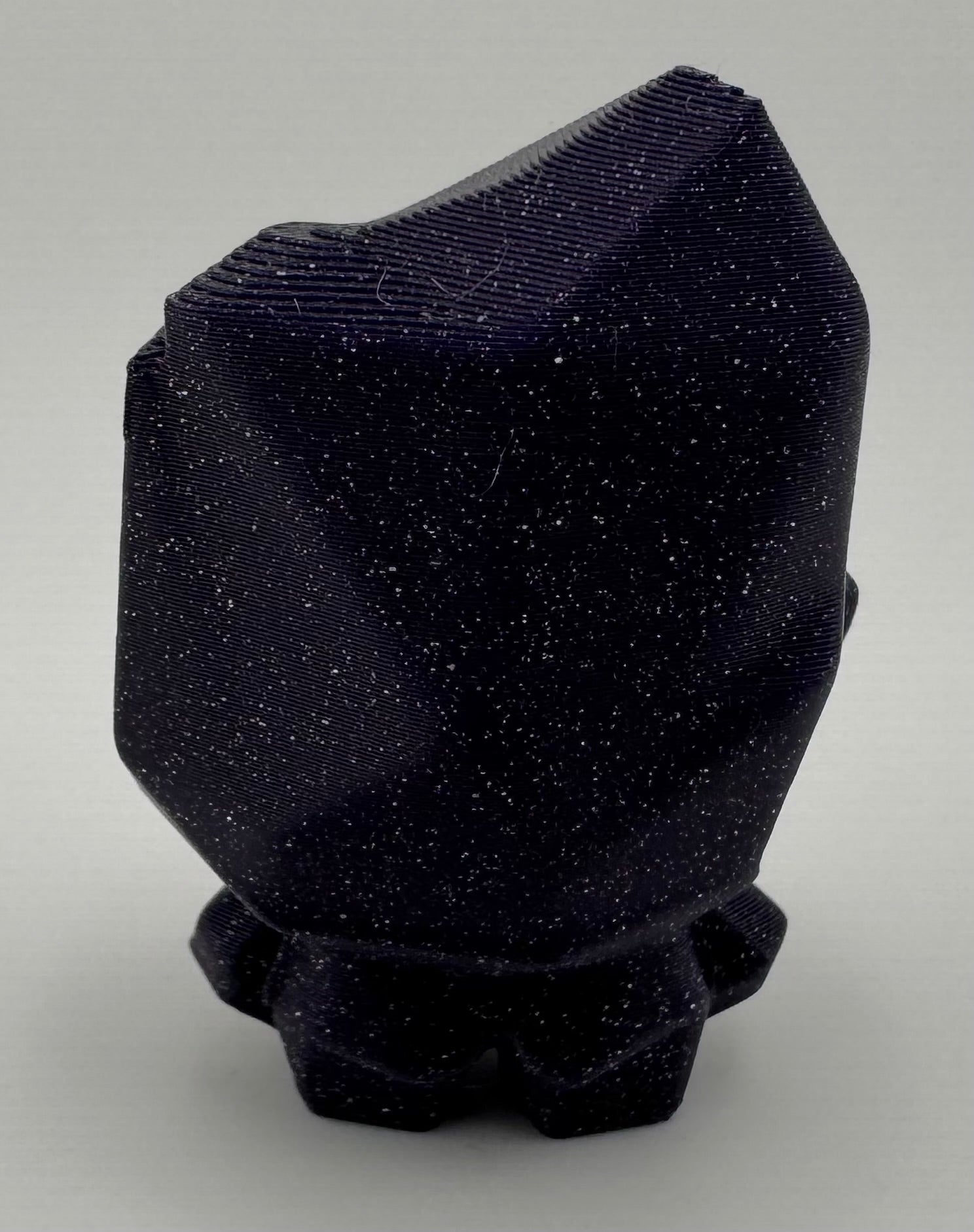 Blob Pet Rock (Purple Galaxy)