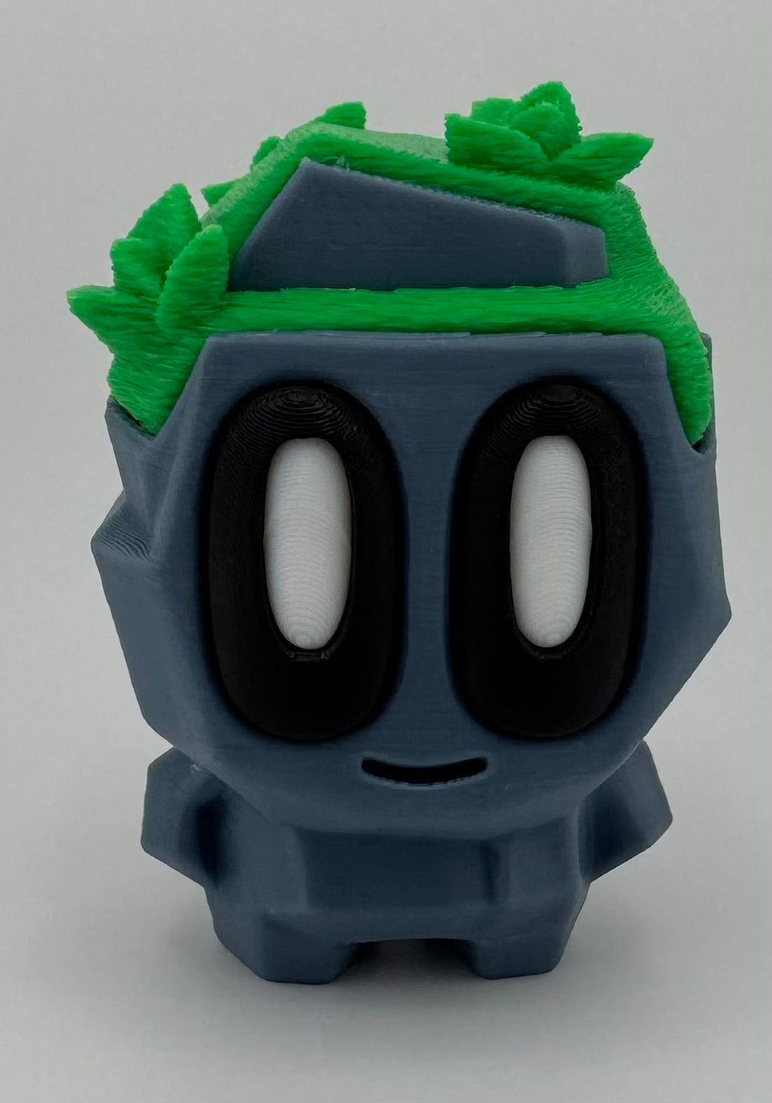 Blob Pet Rock Mossy Top