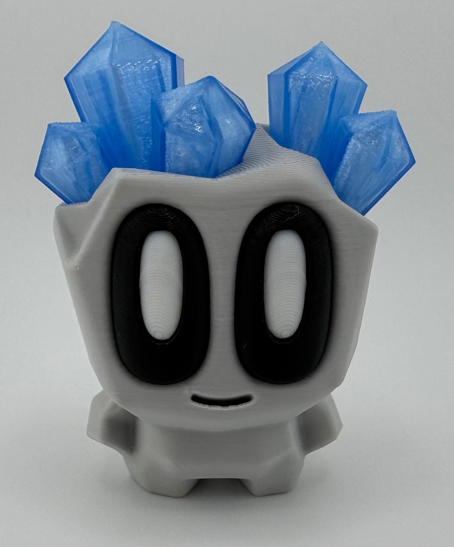 Blob Pet Rock Geode (Blue)