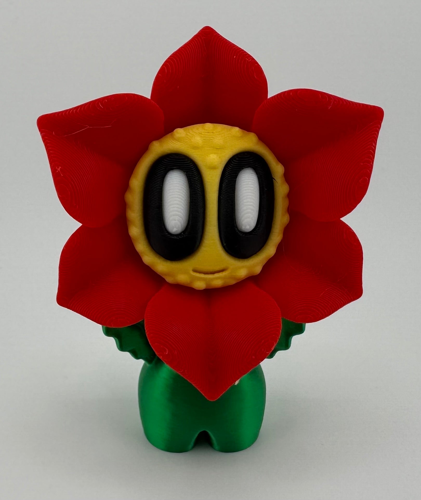 Blob Flowers Lily (Red)