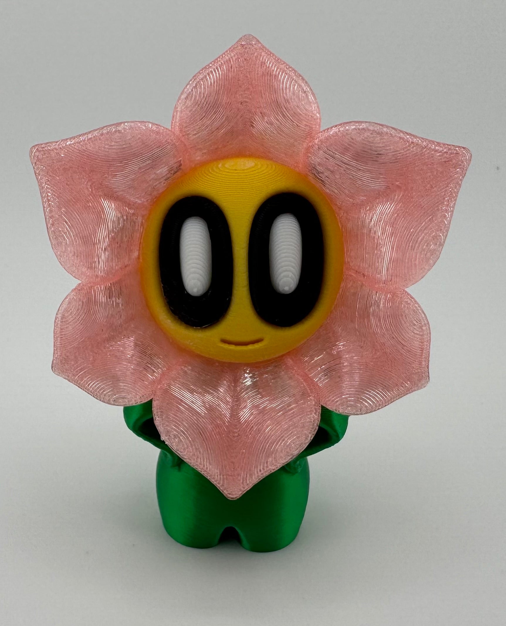 Blob Flowers Lily (Translucent Pink)