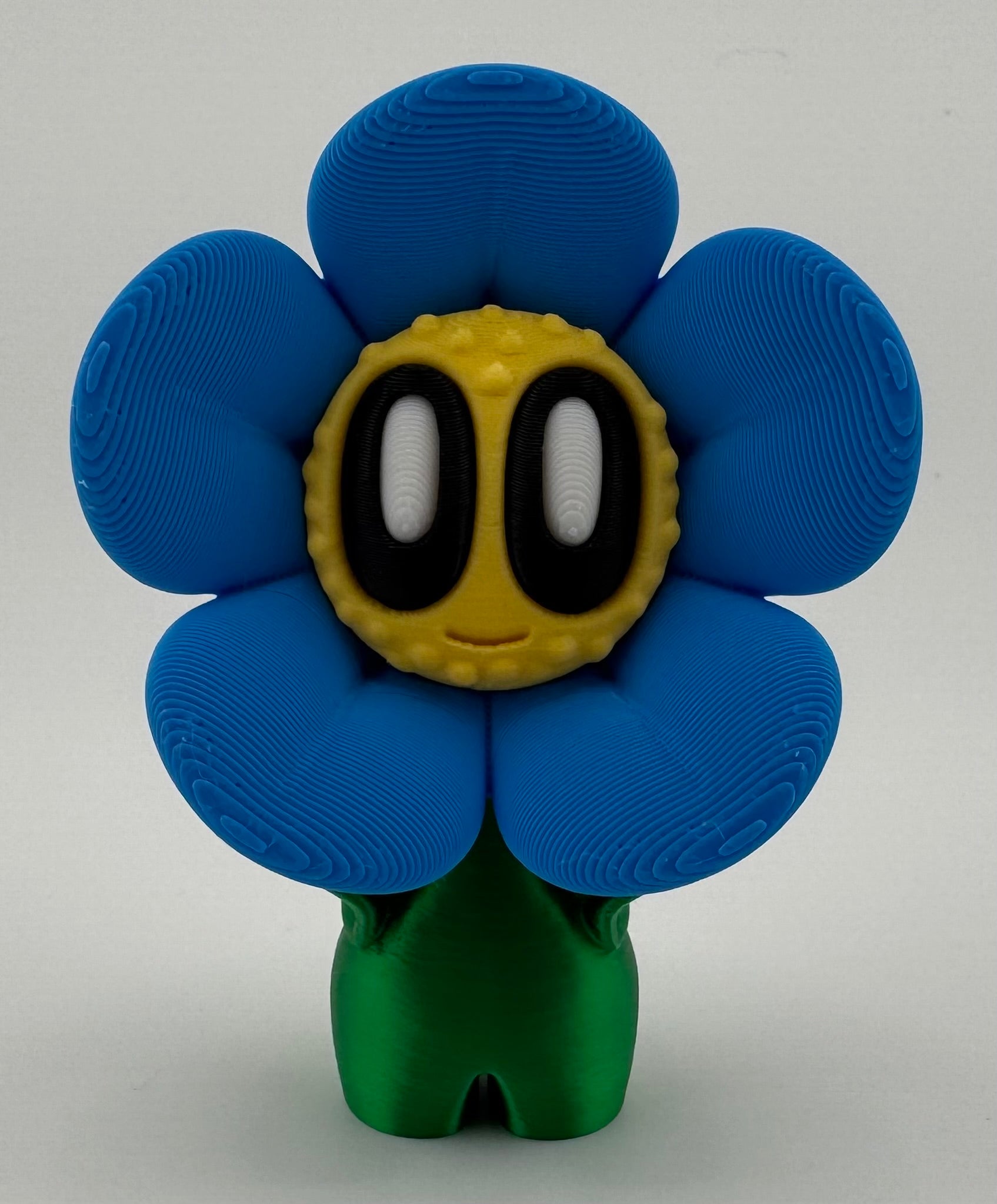 Blob Flowers Original (Blue)
