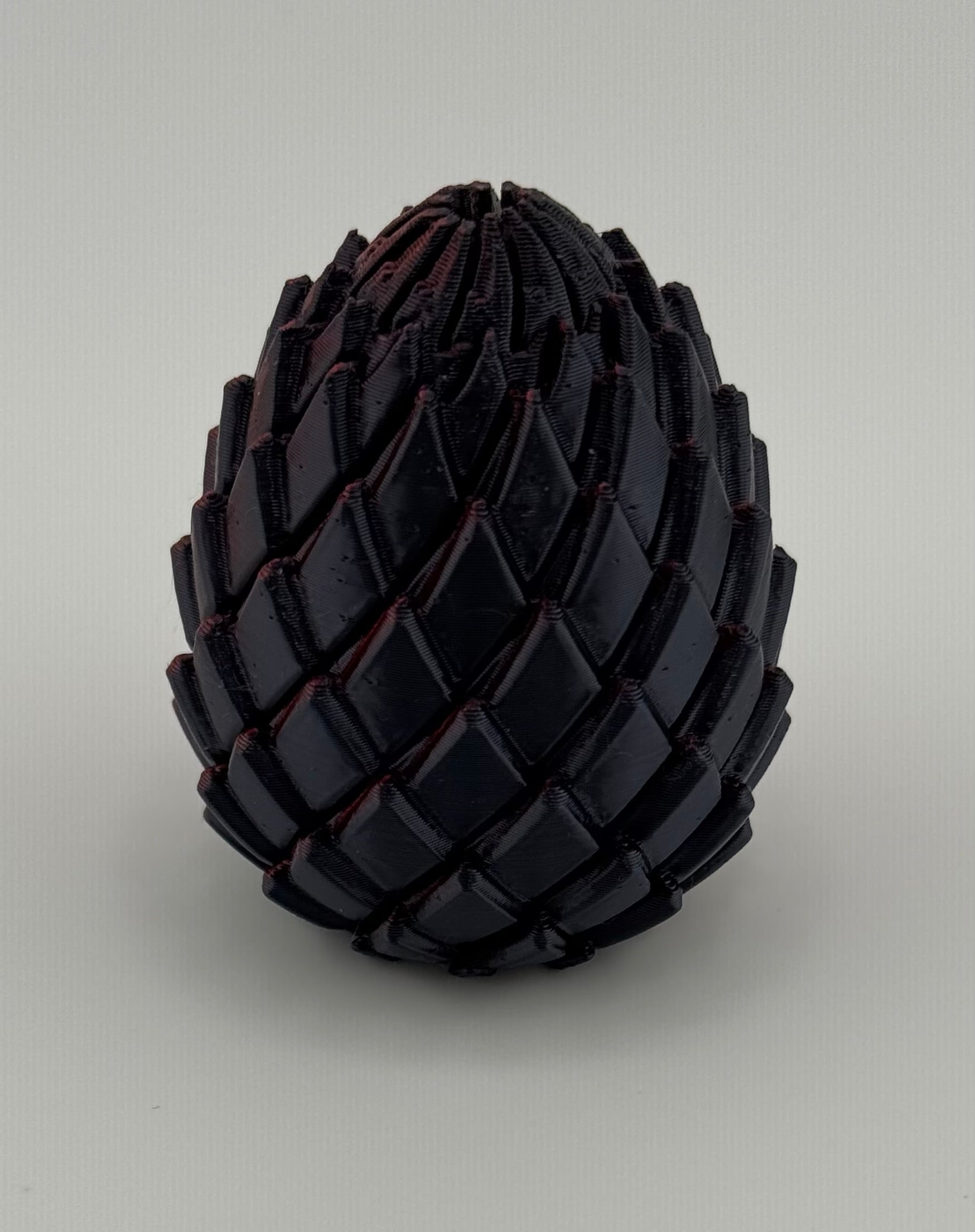 Mini Black/Red Dragon Egg Fidget