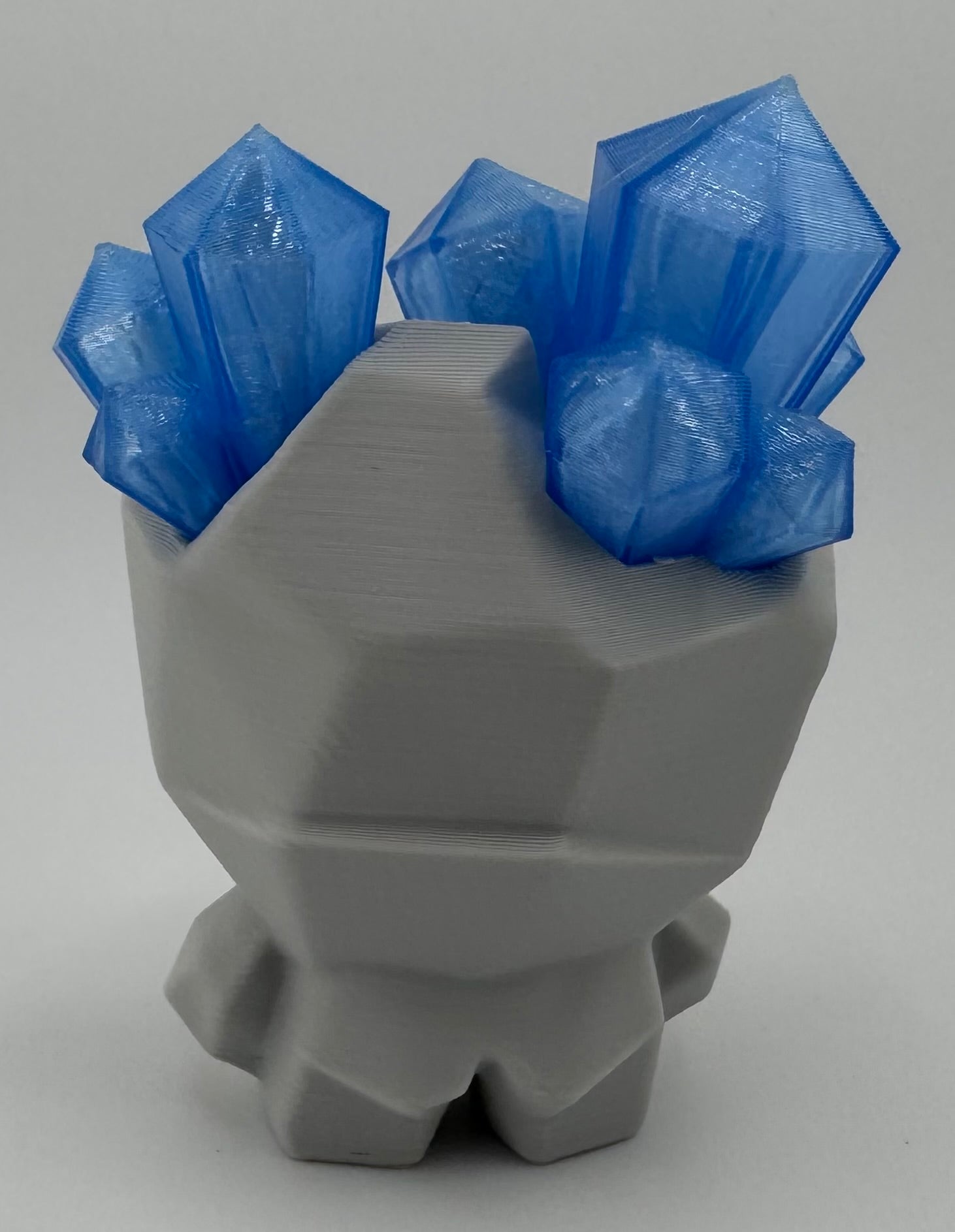 Blob Pet Rock Geode (Blue)