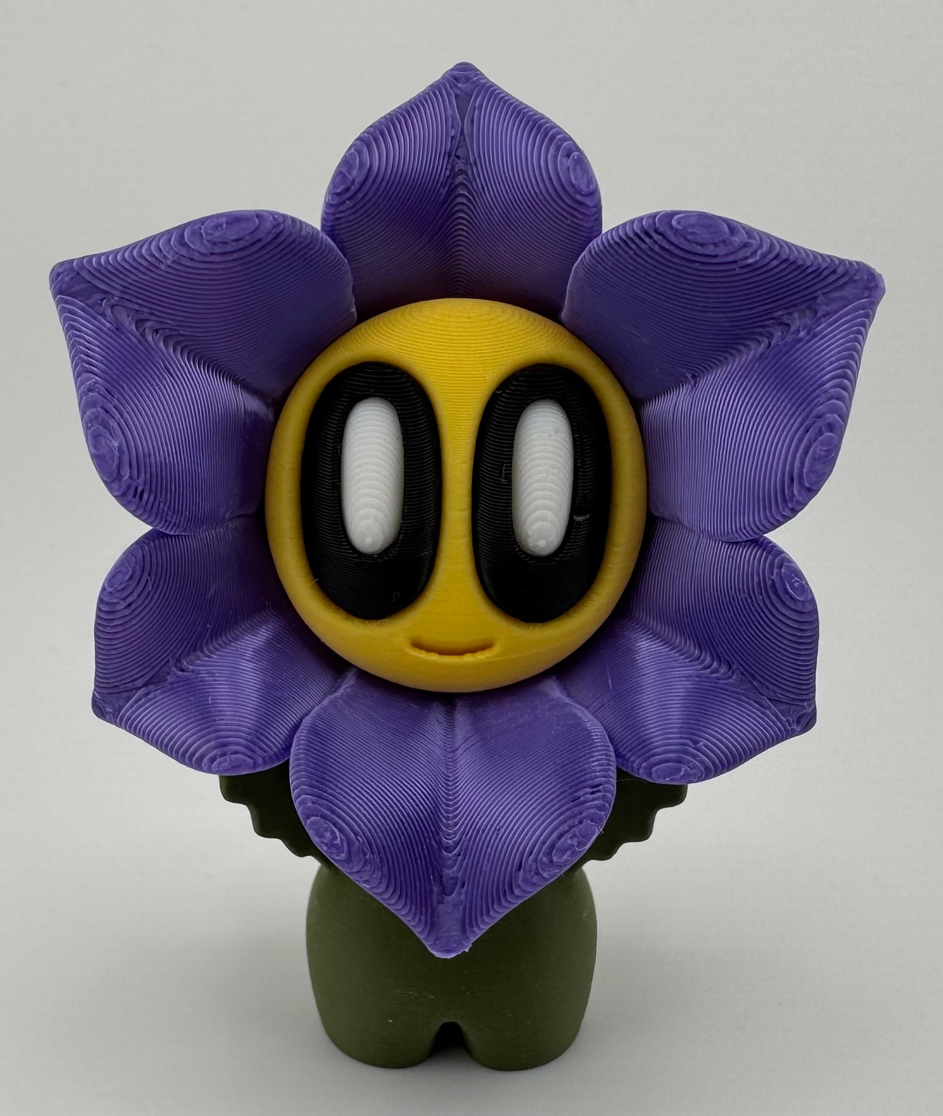 Blob Flowers Lily (Purple)