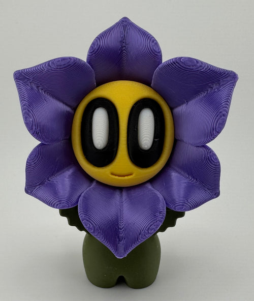 Blob Flowers Lily (Purple)