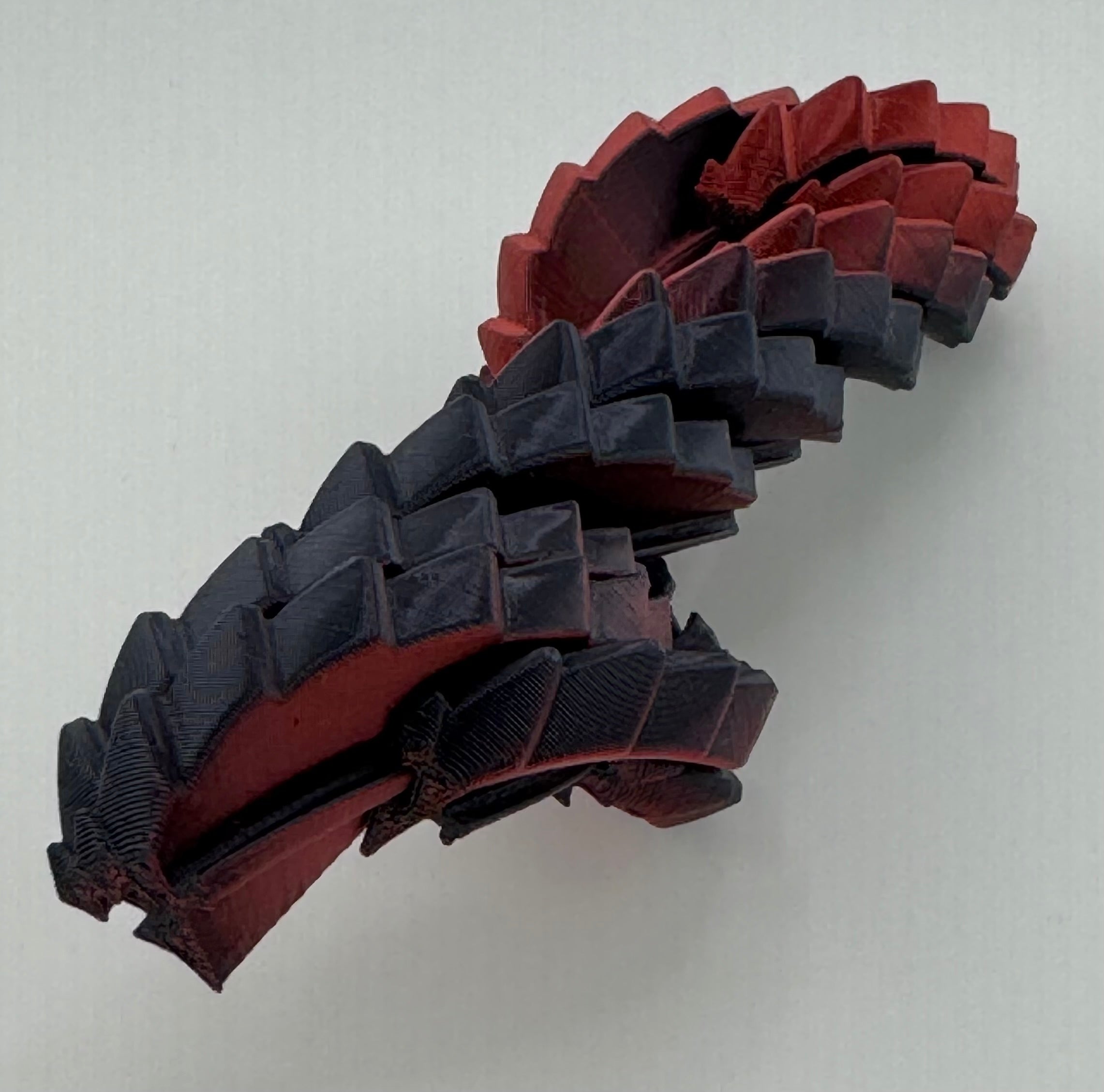 Mini Black/Red Dragon Egg Fidget
